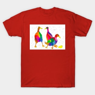 Colourful Ducks T-Shirt